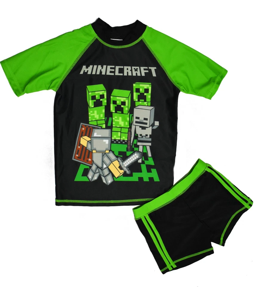 New Kids Swimsuits Kids Bathers Swimwear Games Superhero MC Beach Togs Child  - image 1 of 1