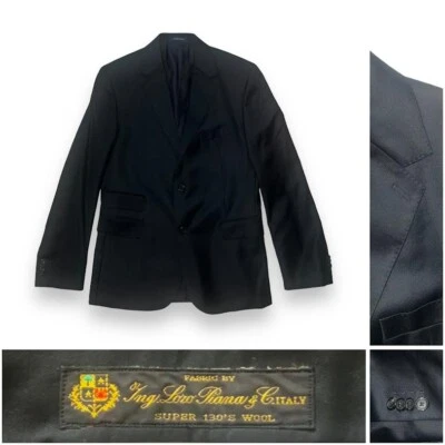 Blazer de lana Bonobos Loro Piana chaqueta deportiva para hombre 40 negro 2 botones delanteros Foto 1 de 4