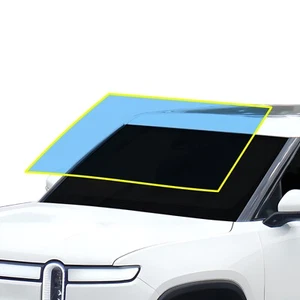 Pre Cut For Rivian R1T R1S 2022-2025 Front Windshield Protection Clear Bra Film - Picture 1 of 9