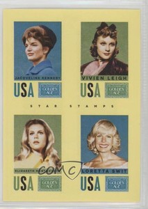 2014 Golden Age Star Stamps Jacqueline Kennedy Elizabeth Montgomery Loretta Swit
