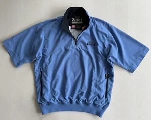 Zero Restriction Golf M3 Windshirt Men M Blue Dallas National Golf Wind Stopper - Picture 1 of 15