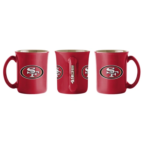 San Francisco 49ers Boelter NFL 15oz Cafe Coffee Mug(1) FREE SHIP! Cover