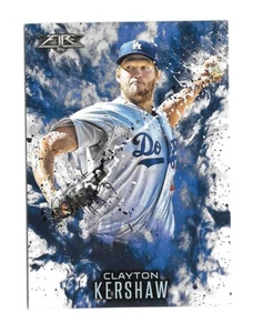 2016 Topps Update CLAYTON KERSHAW Fire - LOS ANGELES DODGERS - #F-7 - Picture 1 of 1