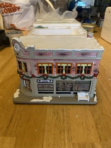 Chicago Bears Hawthorne Xmas Village Health Club NFL  Lighted New In Box - Picture 1 of 14