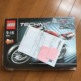 LEGO Technic 8051 Motorbike Vintage Discontinued Set Rare Collectible