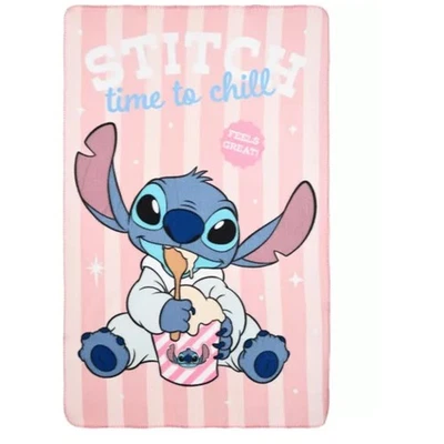 Coperta Plaid Disney Lilo & Stitch in Pile Morbido 100x150 cm – Copertina Calda - Immagine 1 di 3