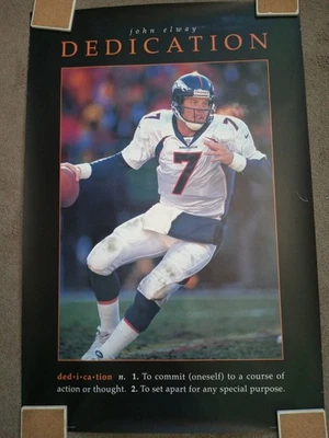 Póster de John Elway Denver Broncos Foto 1 de 4
