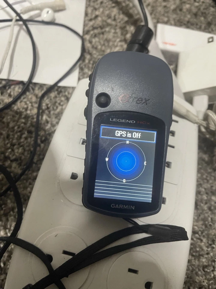 Garmin eTrex Legend HCx GPS Navegador Personal Portátil Probado Funciona Azul Foto 1 de 4