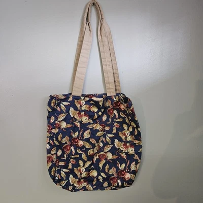 Bolso de Mano Longaberger de Tela Floral Casa de Campo Foto 1 de 4