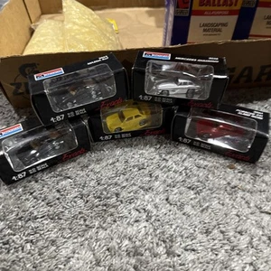 Vintage New HO Scale Monogram Mini Exacts Cars Lot Of 5 Mazda BMW Porsche Benz - Picture 1 of 10