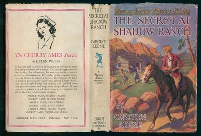 NANCY DREW #5 "The Secret at Shadow Ranch" w/DJ - Image 1 of 3