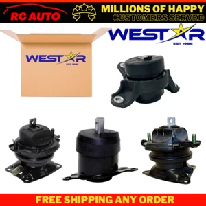 Engine Motor & Automatic Trans Mount Fit 2012 Honda Crosstour 3.5L 4PCS Set - Picture 1 of 5