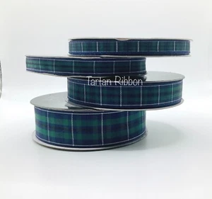 Cinta de tartán moderno Douglas ~ 7 mm/10 mm/16 mm/25 mm ~elección de longitudes ~ envío gratuito - Imagen 1 de 9