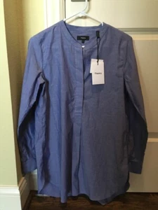 Neu mit Etikett, Theory 100 % Baumwolle langes schmales Top, Größe S - Bild 1 von 6