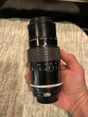 Vintage Nikon Micro-NIKKOR 105mm 1:4 - Image 1 of 4