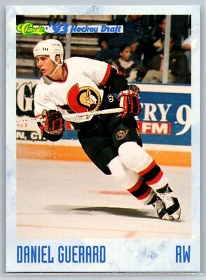 1993 Classic '93 Hockey Draft Daniel Guerard Rookie New Haven Senators RC #132 - Image 1 of 2