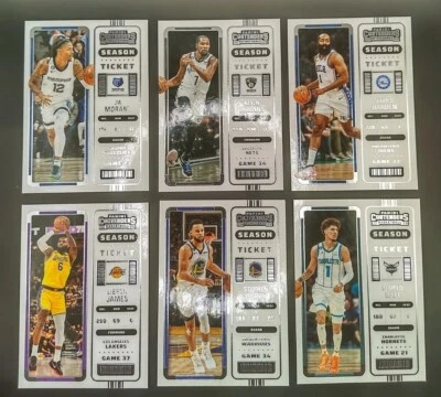 2022 Panini Contenders Basketball - * Complete Your Set* - Base (#1-100) - Image 1 of 2