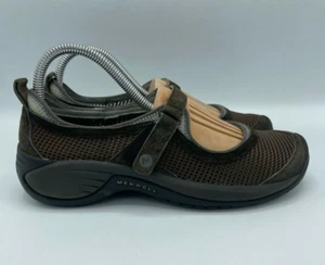 Merrell Encore Strap Mary Jane Women's 8 Black Brown Trail Hiking Shoes J66740 - Picture 1 of 9