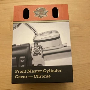 HARLEY -DAVIDSON NOS FRONT MASTER CYL COVER CHROME 37000278 . ‘17 TRIKE MODEL - Bild 1 von 3
