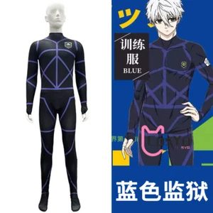 Children Blue Lock Nagi Seishiro Cosplay Costume Jumpsuit Halloween Party Clothe - Picture 1 of 7