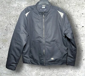 Dickies Industrial Insulated Color Block Black Jacket LJ605BKSV Men's Large - Picture 1 of 8
