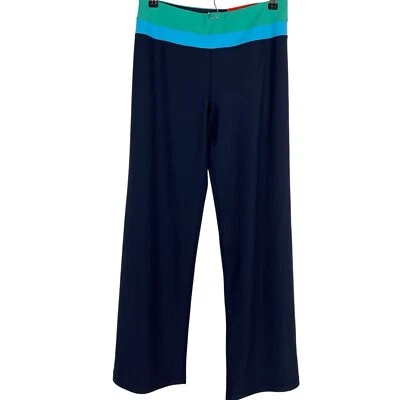 Pantalones de yoga Xersion para mujer talla pequeña (4-6) reversibles azul marino Foto 1 de 4