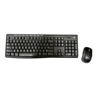 Logitech Wireless Keyboard and Mouse Combo Model K270 Black - Image 1 of 4