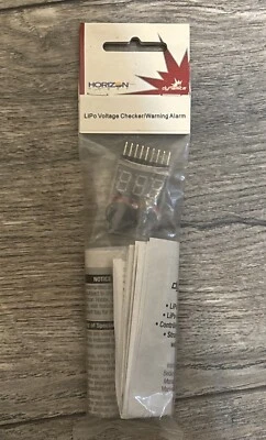 Dynamite Lipo Voltage Checker & Warning Alarm #DYNF0002 - Image 1 of 2