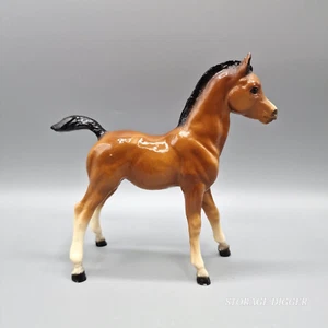VTG 1960-1970's Breyer Traditional Horse #15 Arabian Foal, Glossy Bay, 6.5" Tall - Picture 1 of 14