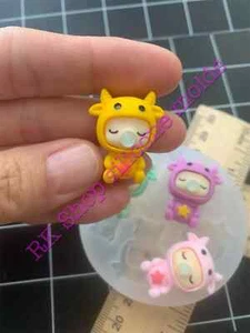 Baby Cow handmade silicone mold for Baby shower - Picture 1 of 10