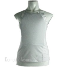 Ultra Thin Bulletproof T-shirt Vest Body Armor made with Kevlar NIJ Level IIIA