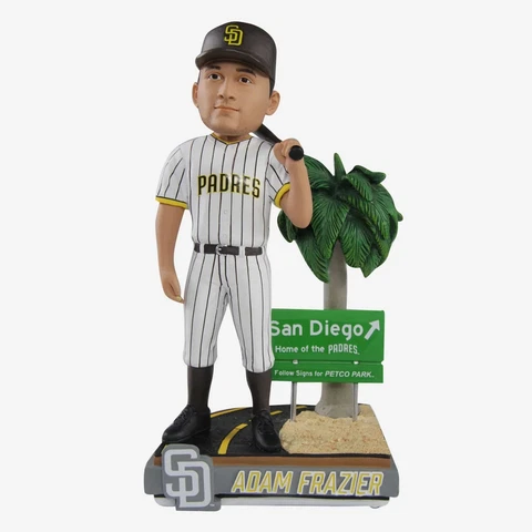 Adam Frazier San Diego Padres Next Stop Bobblehead MLB Cover