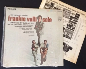 "Frankie Valli Solo" Philips Records, 1967, In Shrink, VG+ - Picture 1 of 5