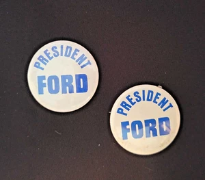 Gerald Ford - Presidential Campaign Pinbacks Buttons - 1976 EXCELLENT - Bild 1 von 2