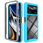 For Xiaomi/Redmi Note 13 Shockproof Hybrid Armor Transparent Acrylic Cover Case