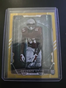 2015 Bowman - Rookies Gold #102 Devante Davis /399 (RC) - Picture 1 of 2