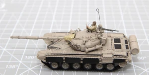 Forces of Valor 1:72 Iraqi T-72 Tank, Baghdad 2003 No. 95015 Unimax Open, No Box - Picture 1 of 4