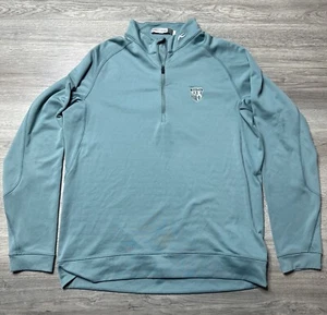 Kjus Men 1/4 Zip Green Pullover Size 54 XL Golf Golden Valley Country Club - Picture 1 of 15