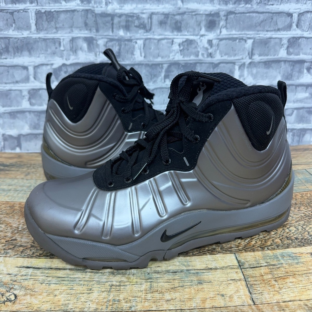 Nike Air Bakin Posit Metallic Pewter for Sale | Authenticity Nike Air Bakin Posit Metallic Pewter for Sale | Authenticity
