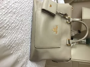 PRADA Vitello Daino Leather Phenix - Picture 1 of 12