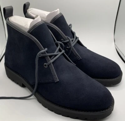 Bota Coach Desert en Gamuza Azul Marino Medianoche Talla Hombres 8.5D Nueva con Etiquetas $278 Foto 1 de 4