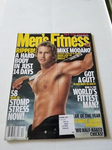 PREOWNED MEN'S FITNESS MAGAZINE 2003 HOCKEY STAR MIKE MODANO COVER - Picture 1 of 3