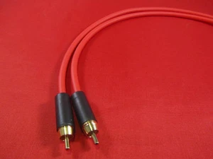 Canare GS6, GS-6 RCA to RCA Audio Cable 3 Ft, RED. - Picture 1 of 1