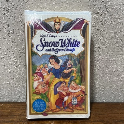 Snow White And The Seven Dwarfs (VHS) Stock #1524 - Factory Sealed - Image 1 of 3