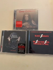 OZZY And Black Sabbath 5 Cd Lot We Hold Our Soul, Reunion, Ozzy The Essential - Picture 1 of 6