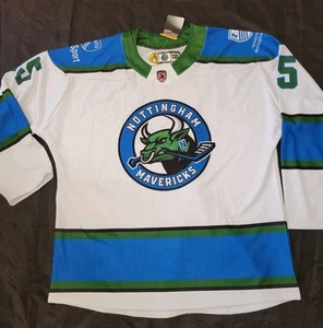 Nottingham Mavericks Ice Hockey Jersey Size XXL 2XL JER53Y custom Sports - Picture 1 of 8