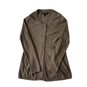 Cardigan pull femme Banana Republic marron cachemire mélangé - Taille Medium - Photo 1/14
