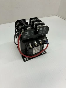 Square D 9070TF75D1 Transformer 75VA 1 Phase 240/480V x 120V - Picture 1 of 7