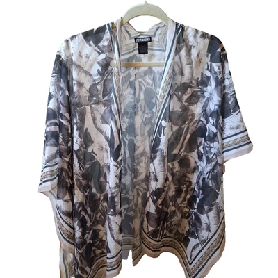 Steve Madden Women's Open Drape Loose Shawl Coverup One Size - Изображение 1 из 4