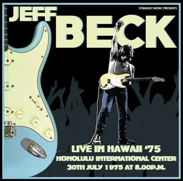 Jeff Beck Live in Hawaii '75 из Японии компакт-диск 11 треков - Изображение 1 из 1